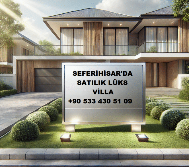 Seferihisar Satılık Lüks Villa