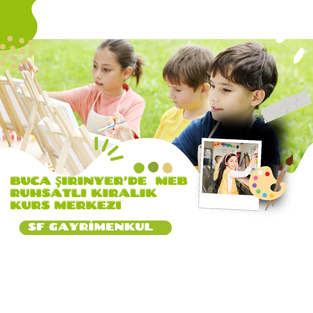 Buca Şirinyer’de MEB Ruhsatlı Kiralık Kurs Merkezi