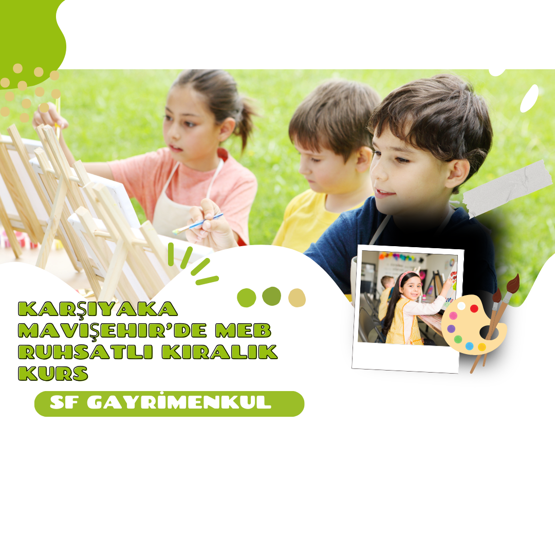 Karşıyaka Mavişehir’de MEB Ruhsatlı Kiralık Kurs